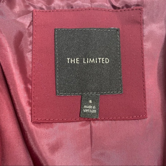 THE LIMITED Burgundy Blazer - Picture 5 of 6